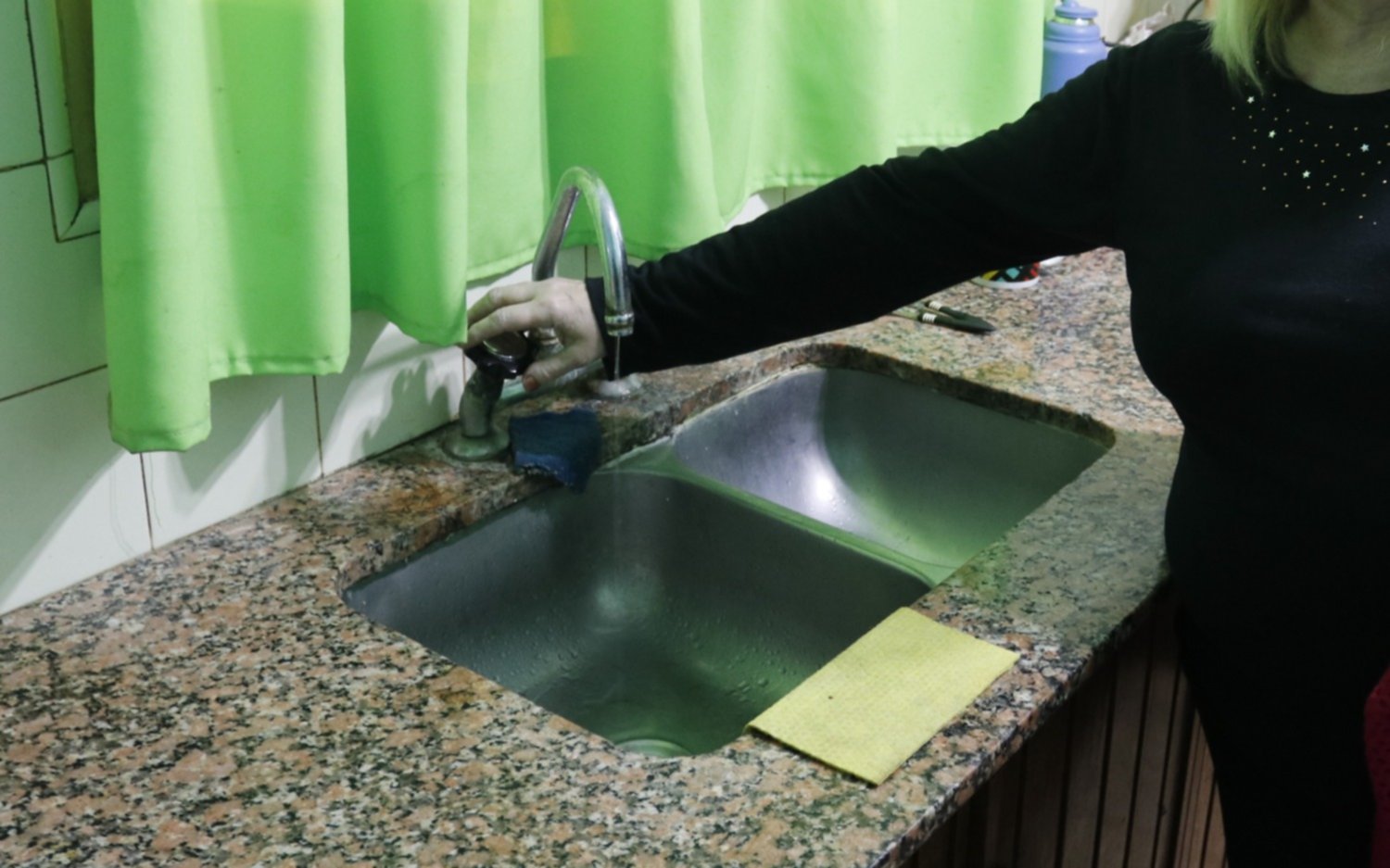 Problemas con el agua en la zona del Hospital San Martín