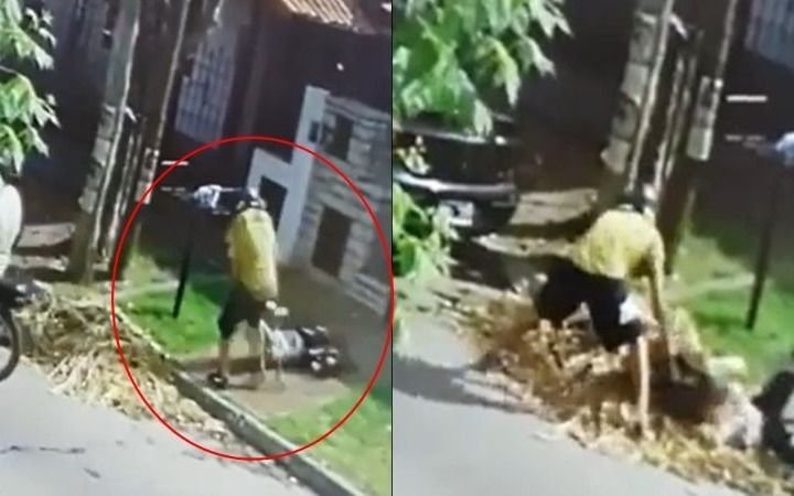 Ladrón arrastró a mujer por pavimento en intento de asalto