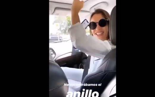 El susto de Pampita antes de llegar al Palacio Sans Souci