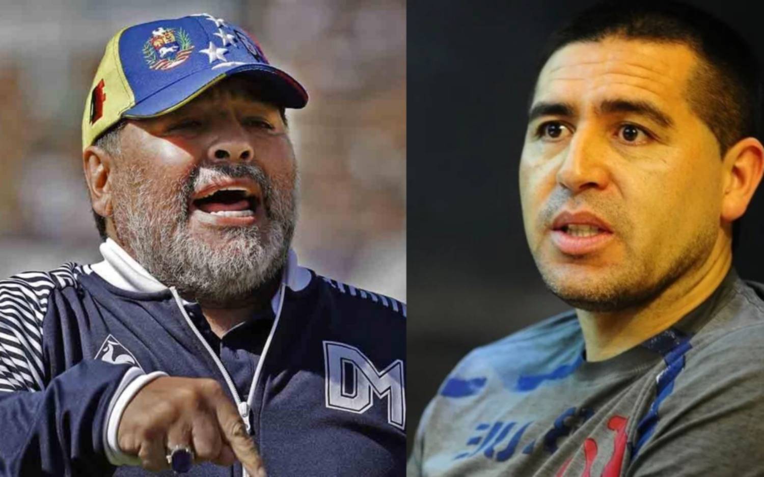 Maradona le tiró con todo a Riquelme