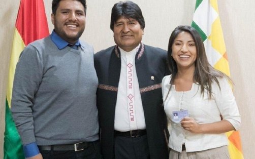 Los hijos de Evo Morales ya están en Argentina