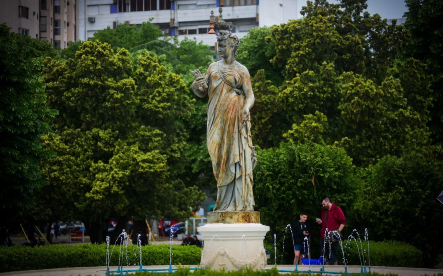 Un martes nublado, sin lluvias y con temperatura súper agradable