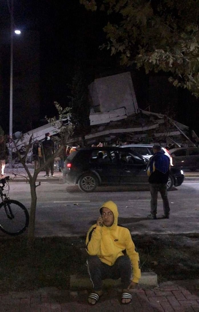 Tremendas imágenes del terremoto en Albania que dejó al menos 9 muertos y 600 heridos