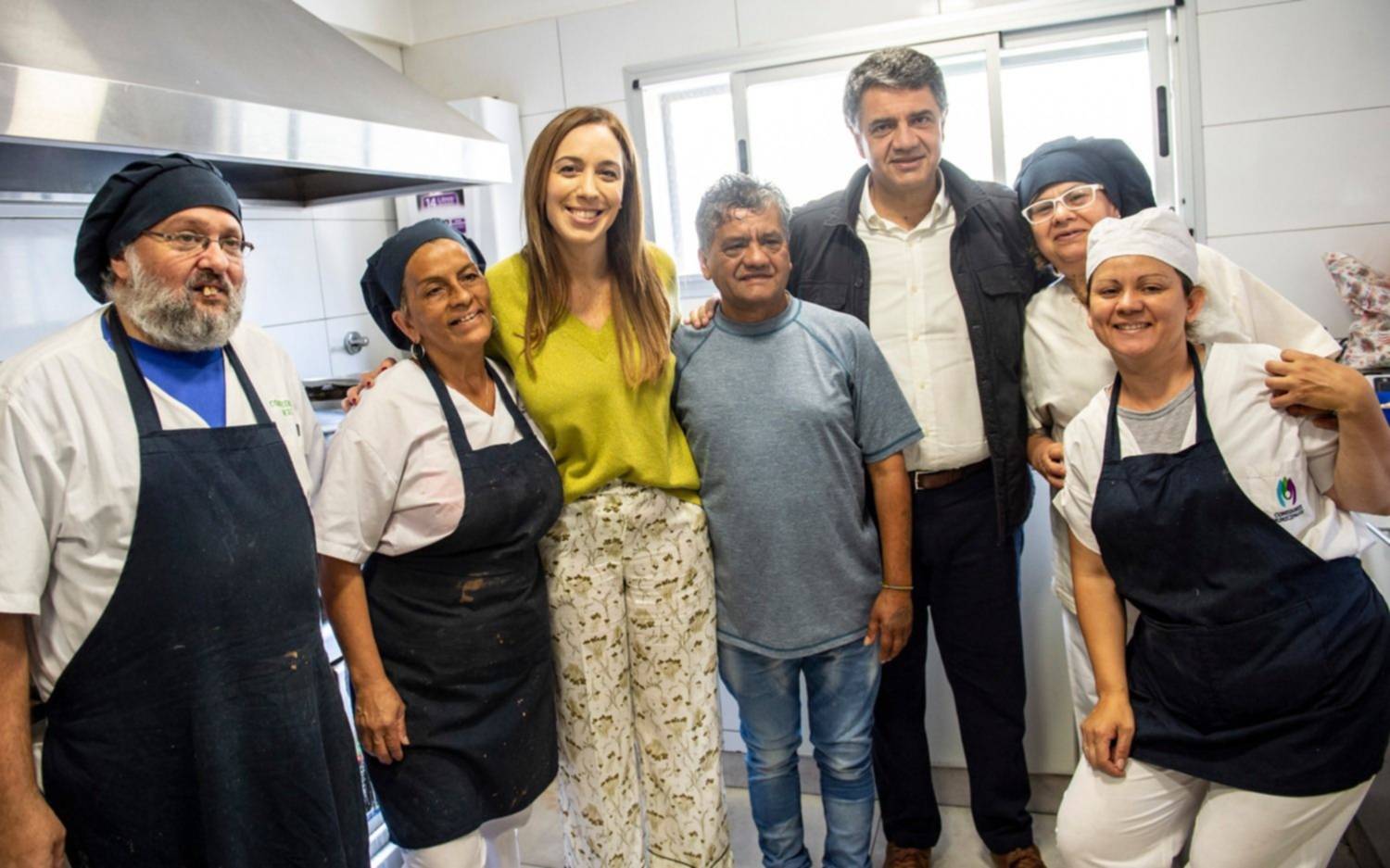 Vidal se mostró con Jorge Macri en Vicente López
