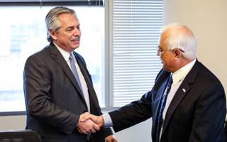 Alberto Fernández recibió al embajador de Estados Unidos