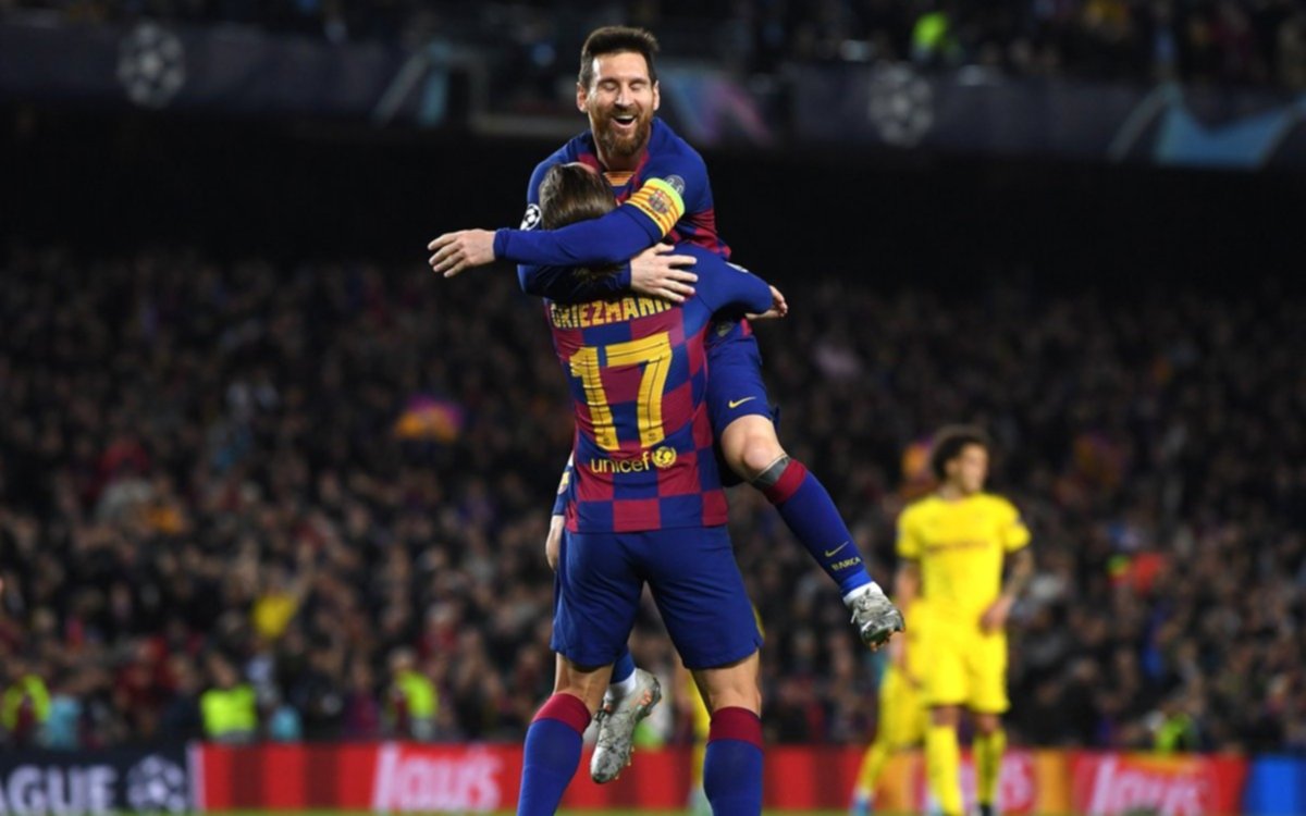 Con gol de Messi, Barcelona venció a Dortmund y se clasificó a octavos de Champions
