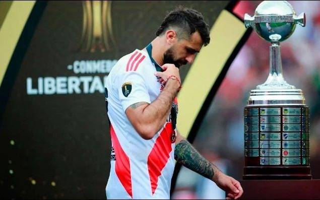 El posteo del "Oso" Pratto tras la caída de River en la final de la Copa Libertadores