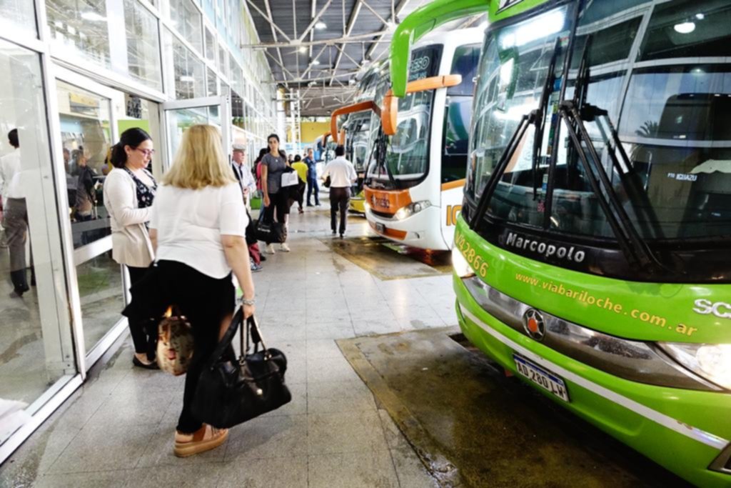 Las inspecciones en la Terminal de La Plata, una obligación que casi nadie cumple