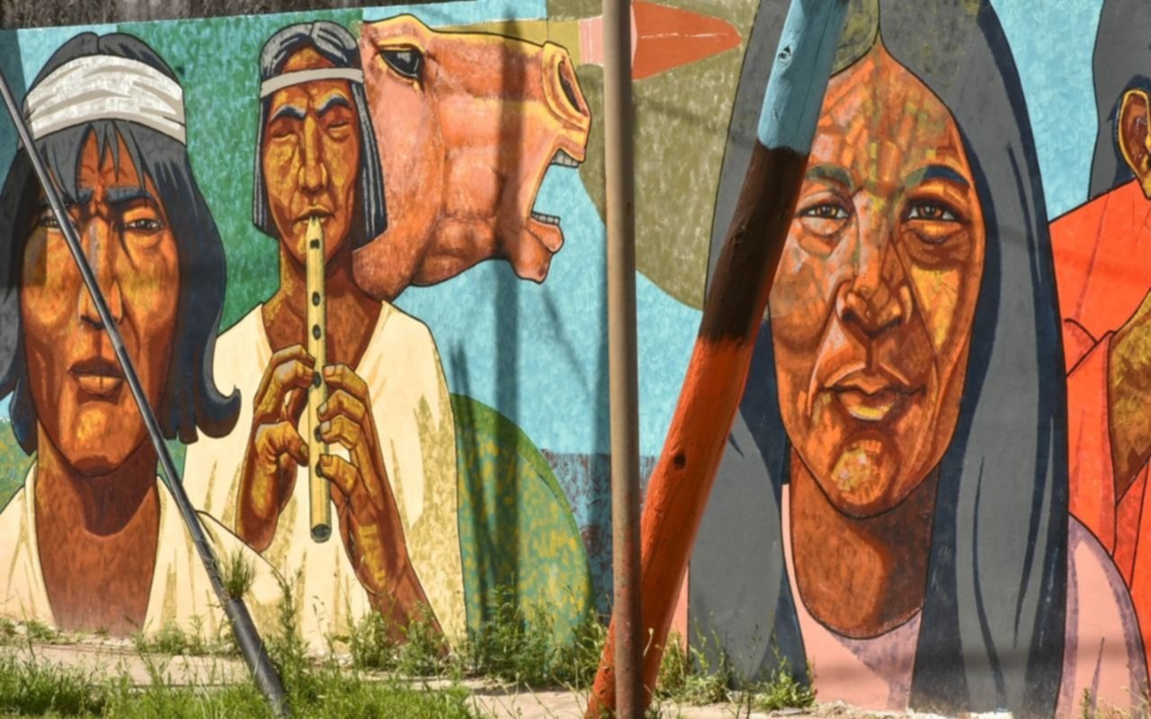 Mural en Jardín de San Francisco Solano