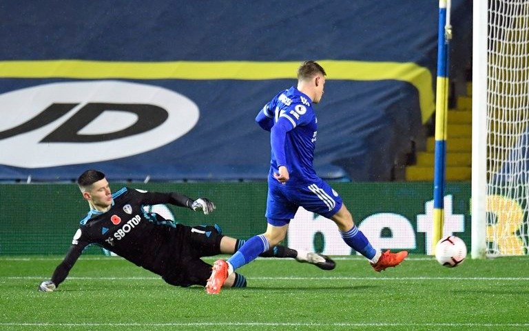 El Leicester goleó al Leeds de Bielsa