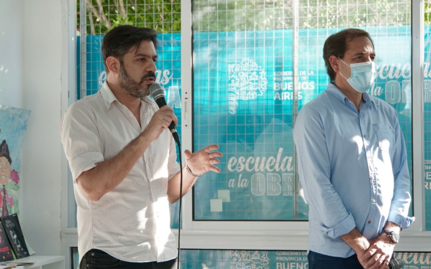 Obras en establecimientos educativos de La Plata, Moreno y Mar Chiquita