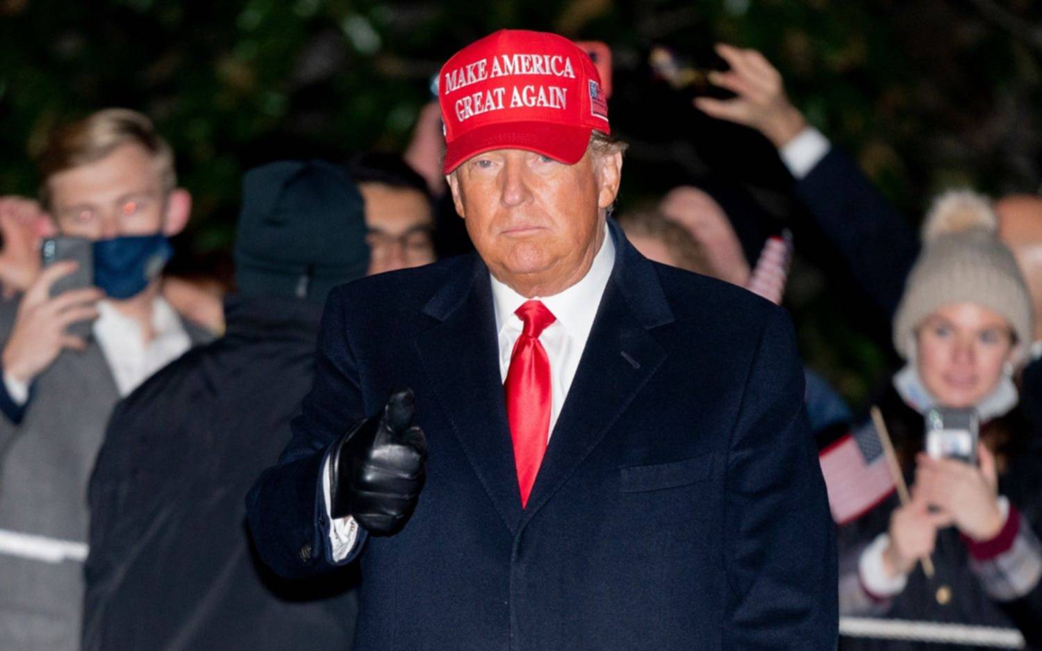 Trump dice que se siente "muy bien" sobre sus chances de ganar la elección