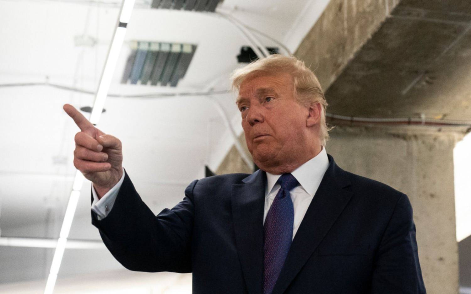 Trump admitió que "perder nunca es fácil, no para mí, no lo es"