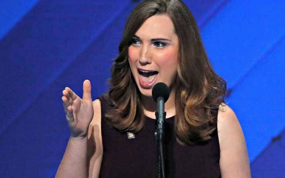 Sarah McBride, demócrata de Delaware, la primera senadora estatal trans de Estados Unidos