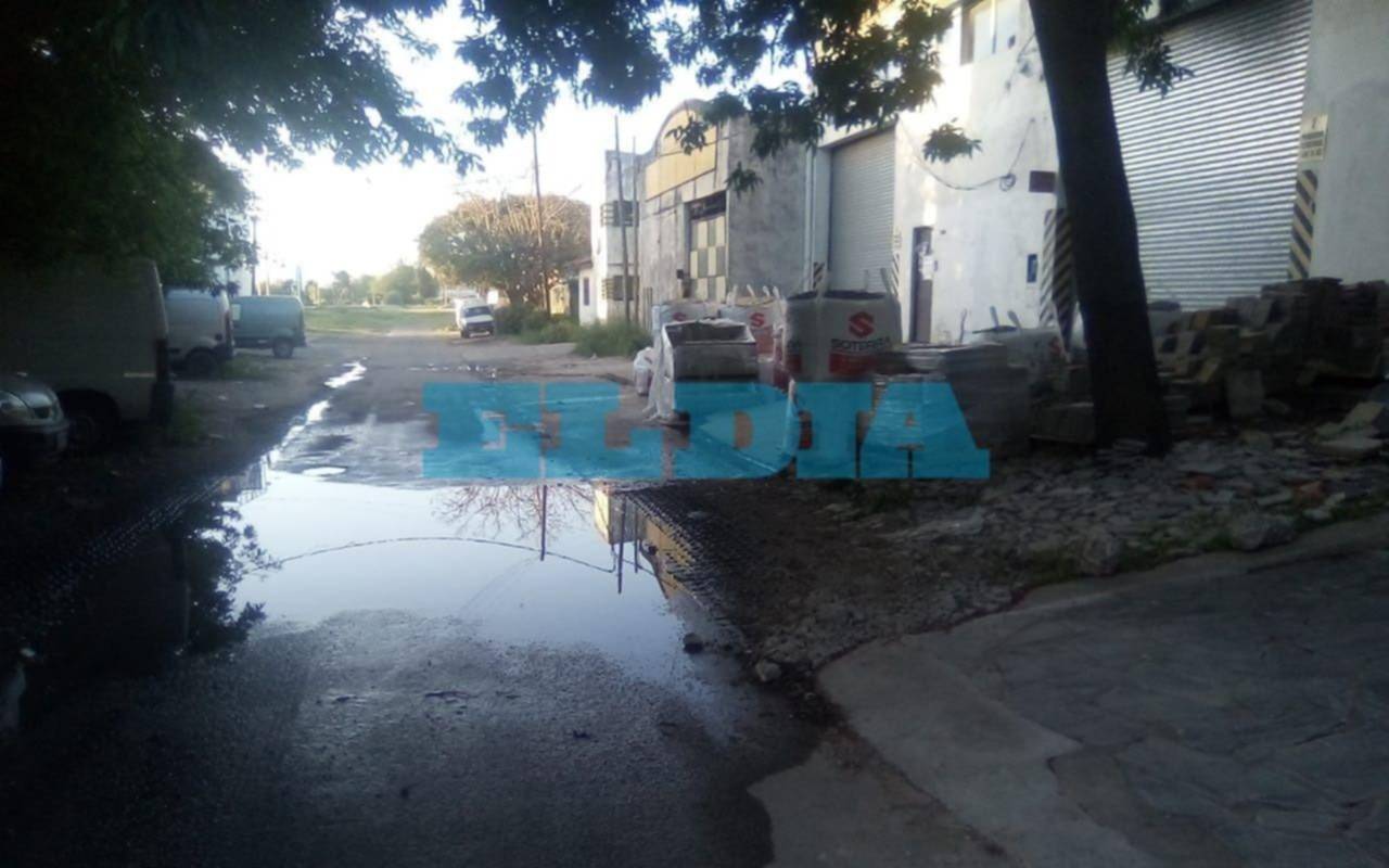 Renuevan reclamo para que erradiquen un "lavadero de camiones" que funciona en la calle
