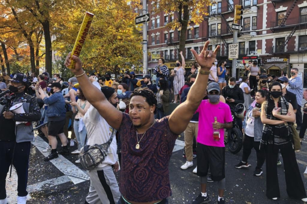 Los festejos callejeros tuvieron una dimensión pocas veces vista