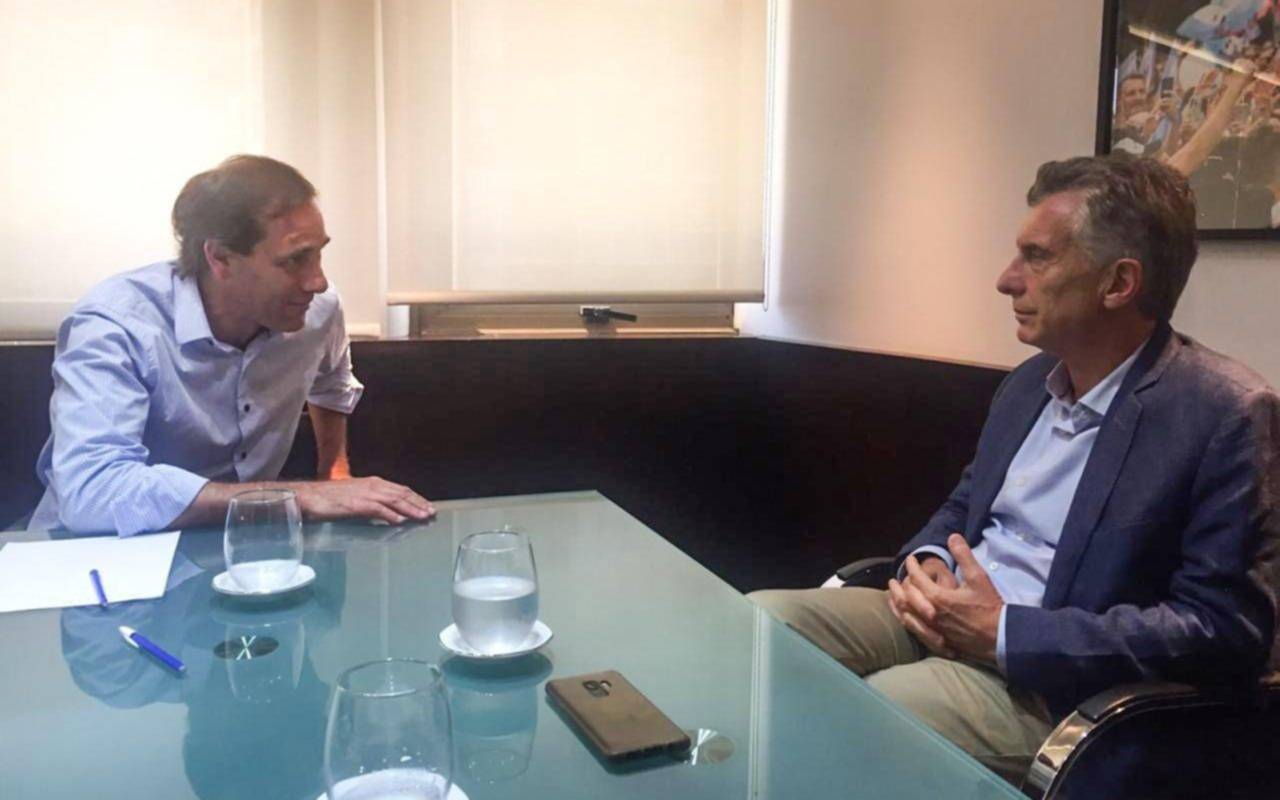 Garro se reunió con Macri 
