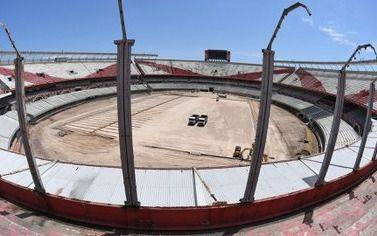 En medio de las obras, el cambio en una de las tribunas del estadio Monumental