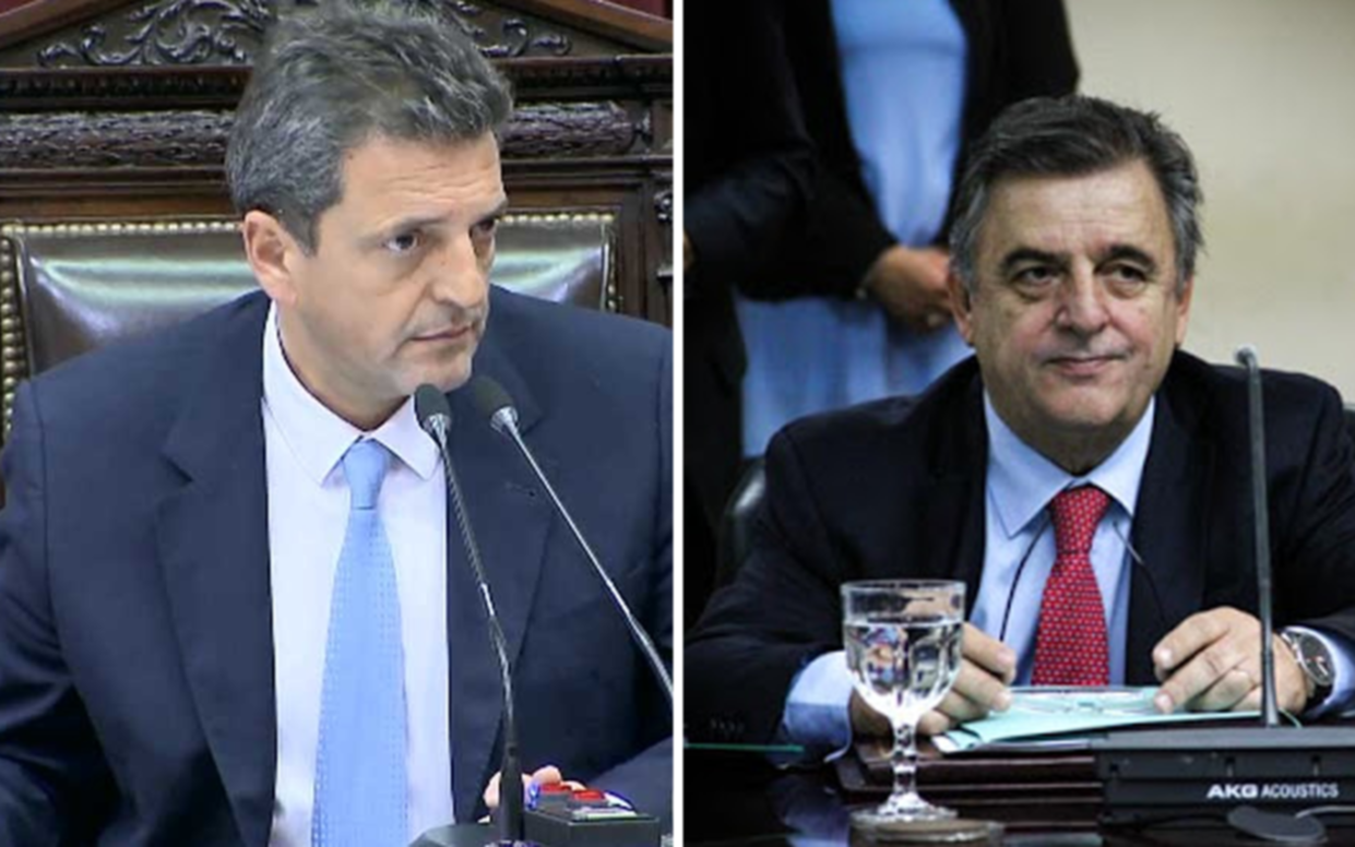 Duro cruce entre Massa y Negri luego de que un diputado pidió por la derogación de las PASO