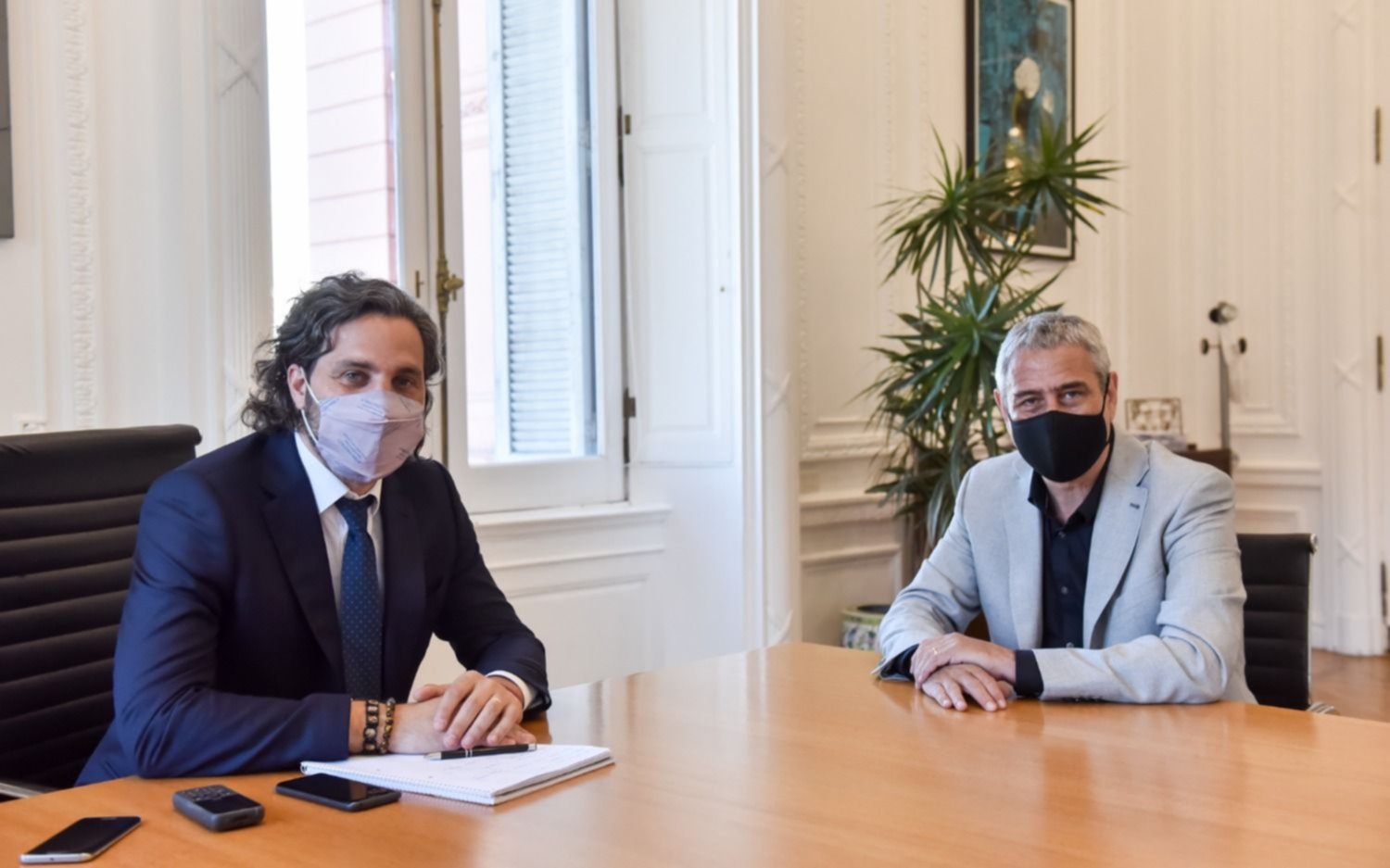 Cafiero se reunió con Ferraresi