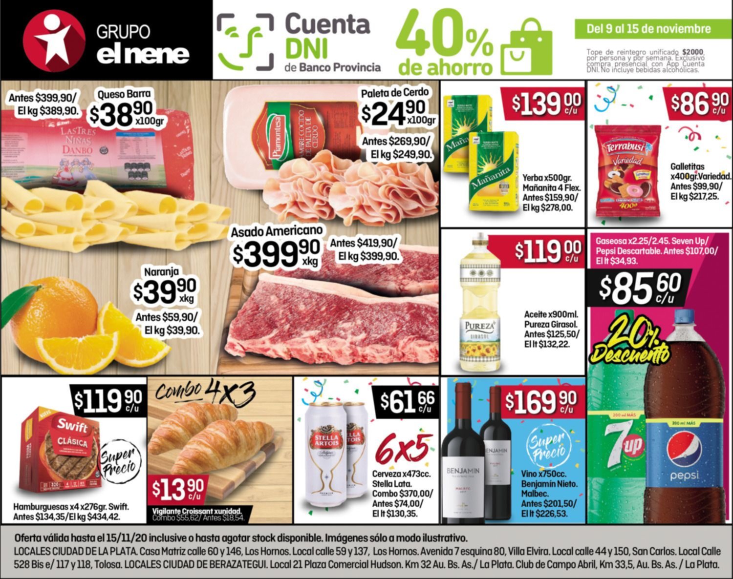 Hasta el 15 de noviembre no te pierdas el 40% de ahorro con la app Cuenta DNI