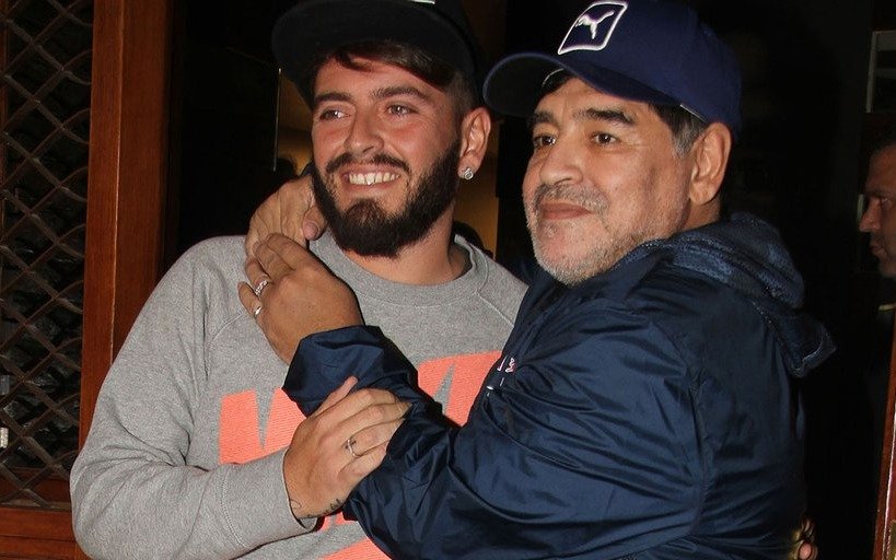 Tras dar positivo de Covid-19, internaron a Diego Maradona Junior por complicaciones 