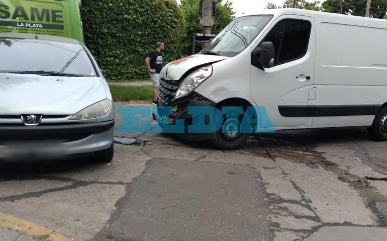 Una mujer resultó herida en un accidente en City Bell