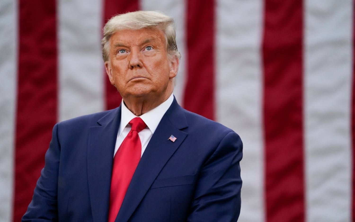 Trump reconoció el triunfo de Biden pero aseguró que hubo "fraude"