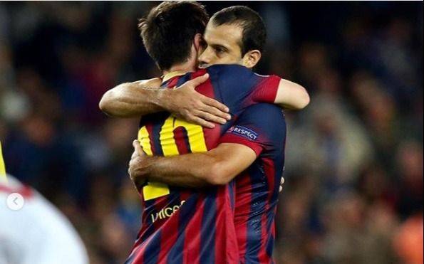 El mensaje de Messi para Mascherano: "Te venimos extrañando desde que te fuiste"