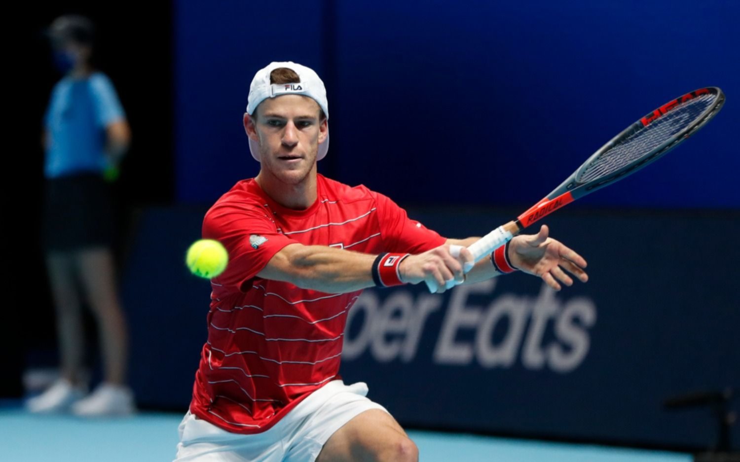 Schwartzman cometió errores y lo pagó caro ante Djokovic en el debut del Masters de Londres