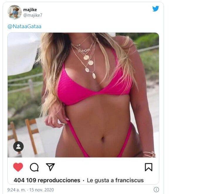 El "Like" del papa Francisco a una supermodelo en Instagram