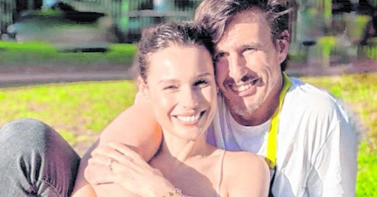 Pampita y su marido, mudados pero separados
