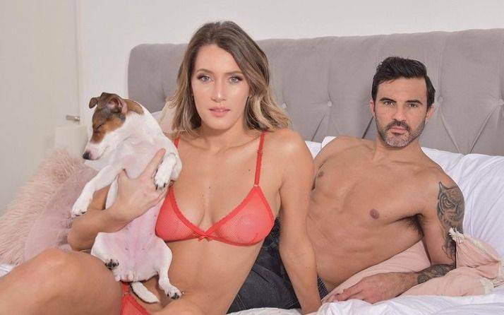 ¿Qué hace Aloha, la perrita de Mica Viciconte, cuando la influencer tiene sexo con Cubero?