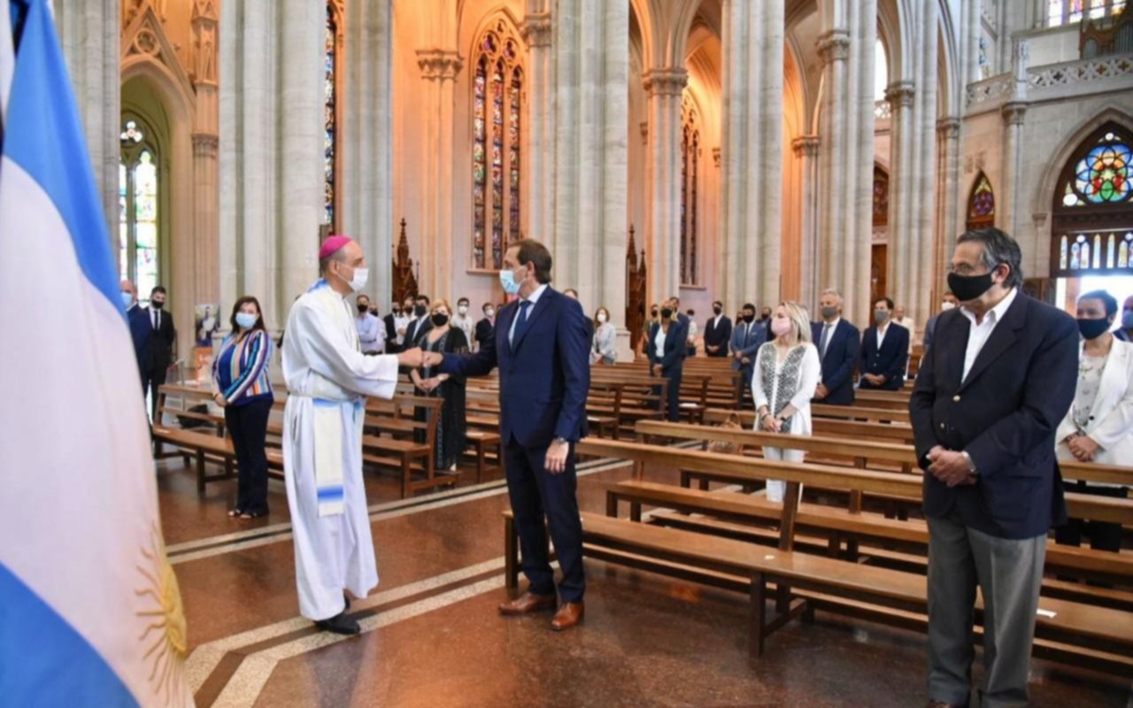 Tedeum en la Catedral y ceremonia en el Pasaje: así fueron los actos oficiales por el 138º aniversario de La Plata