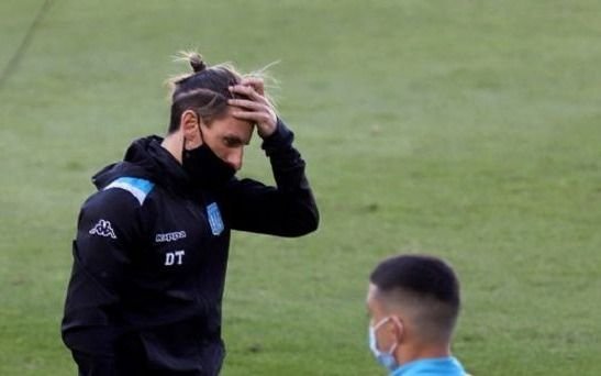 Lo que dijo Beccacece después de la nueva derrota de Racing