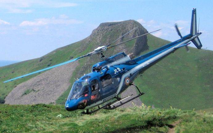 Así es el Eurocpter 350B3, la aeronave que trasladaba a Brito