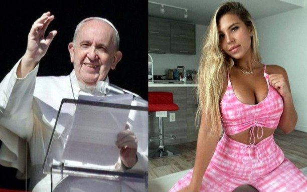 Quién es Natalia Garibotto la modelo de los 'like' del Papa