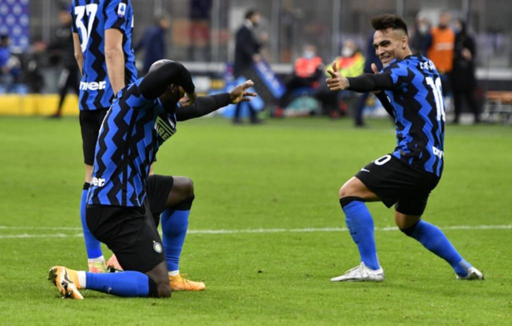 Lautaro Martínez entró en el complemento, marcó un gol y sentenció el triunfo del Inter