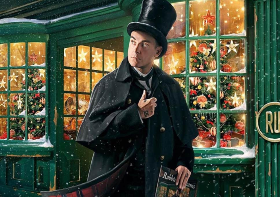 Robbie Williams le canta a la Navidad, pero con distanciamiento social