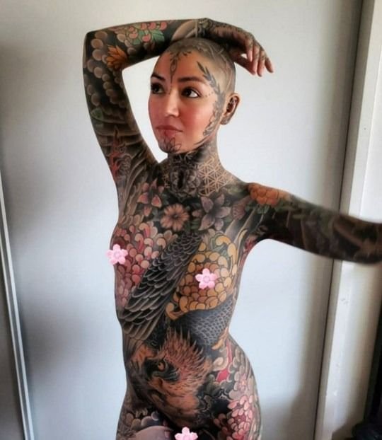 Fanatismo a flor de piel: tiene tatuado todo el cuerpo y lleva gastados casi 27 mil dólares