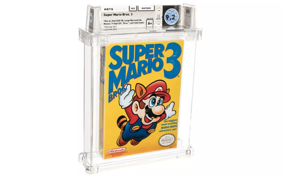 Vendieron un "Super Mario Bros 3" original a... ¡156 mil dólares!