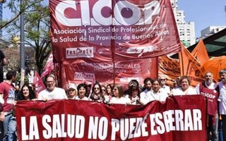 Paran los médicos bonaerenses en demanda de un aumento salarial