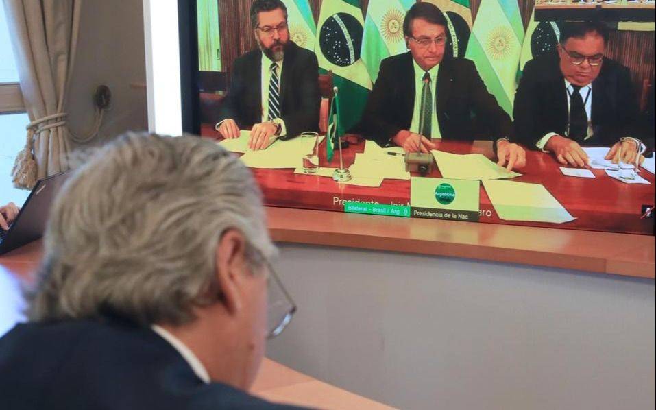 Alberto Fernández y Jair Bolsonaro aflojaron tensiones