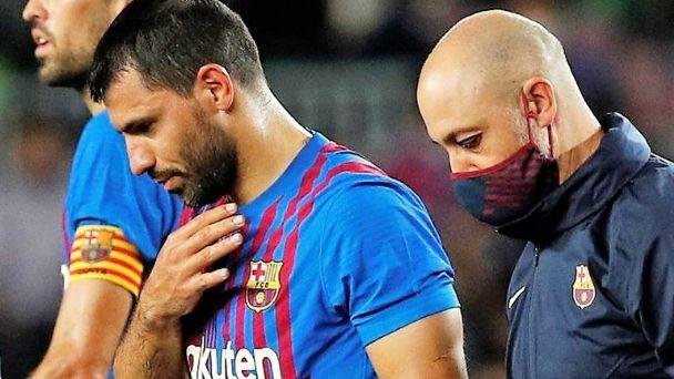 Agüero seguirá internado tras sufrir una arritmia cardíaca