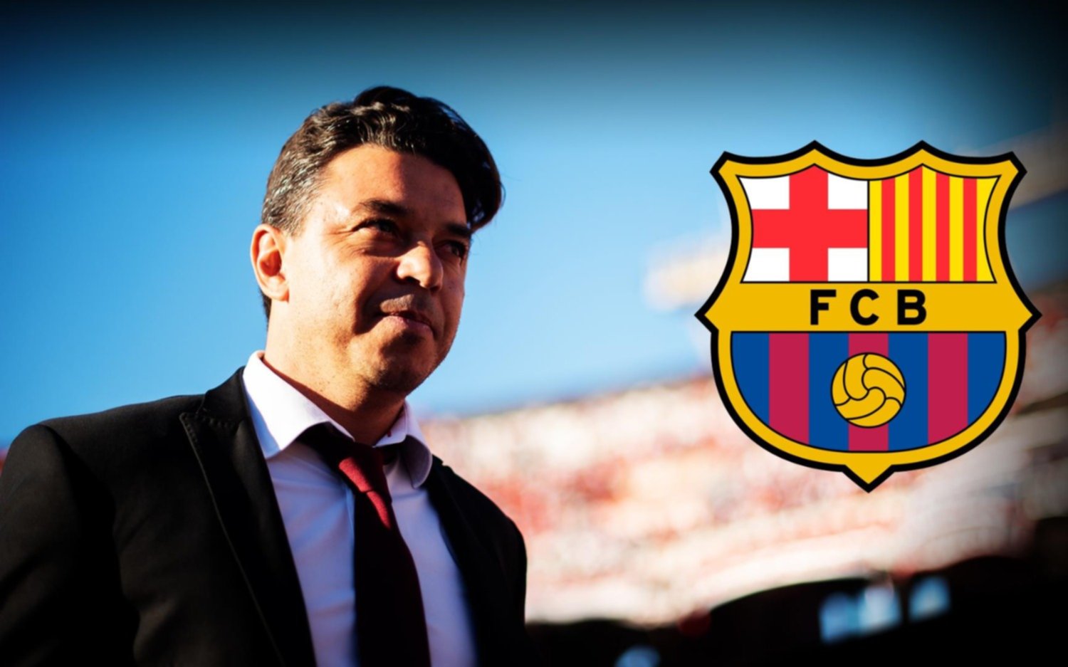 Si no se da lo de Xavi, Barcelona iría con todo por el "Muñeco" Gallardo 