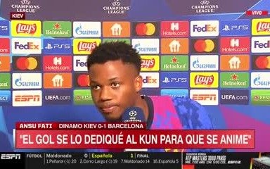 Especial dedicatoria al Kun Agüero del "heredero" de Messi en Barcelona