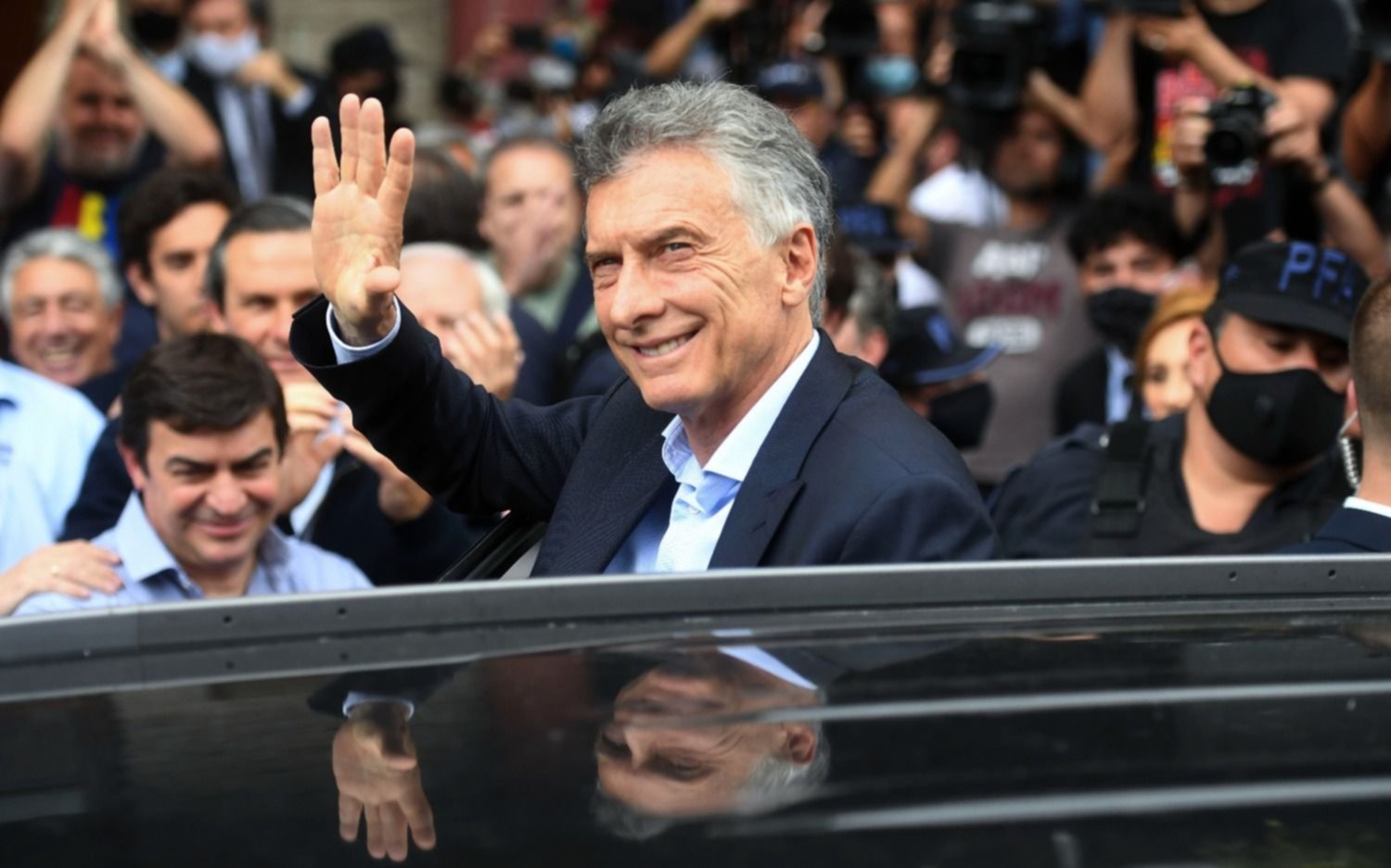 Presunto espionaje: Macri presentó un escrito y se retiró del Juzgado de Dolores