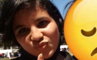 Joven desaparecida
