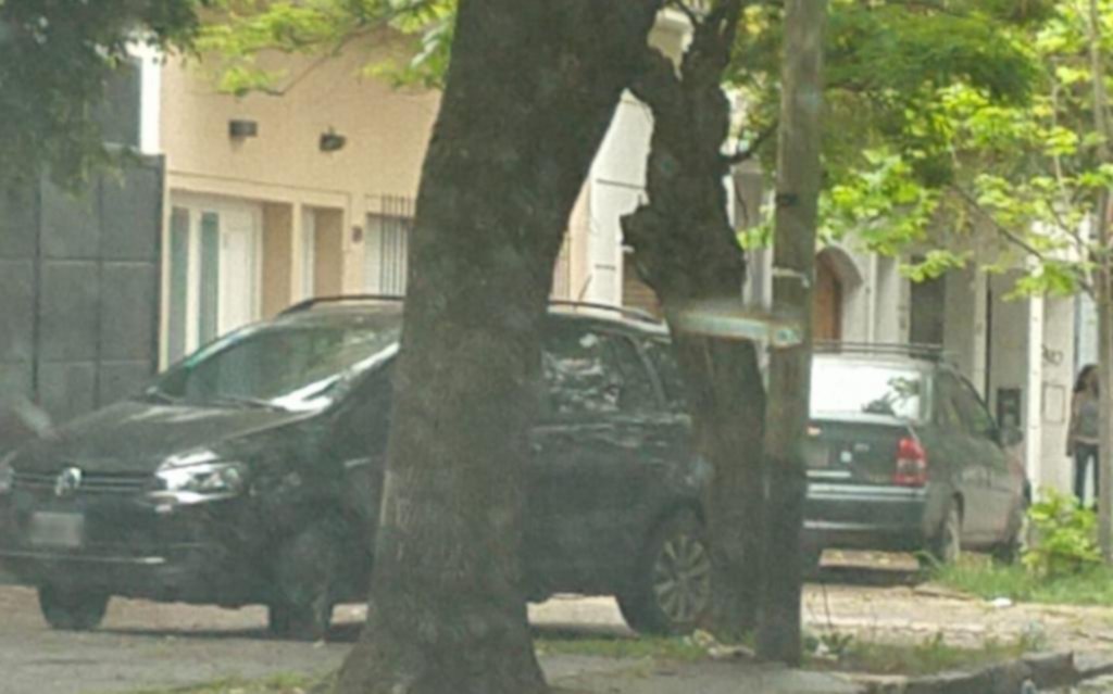 Otra cuadra, donde la vereda es parte de la calle