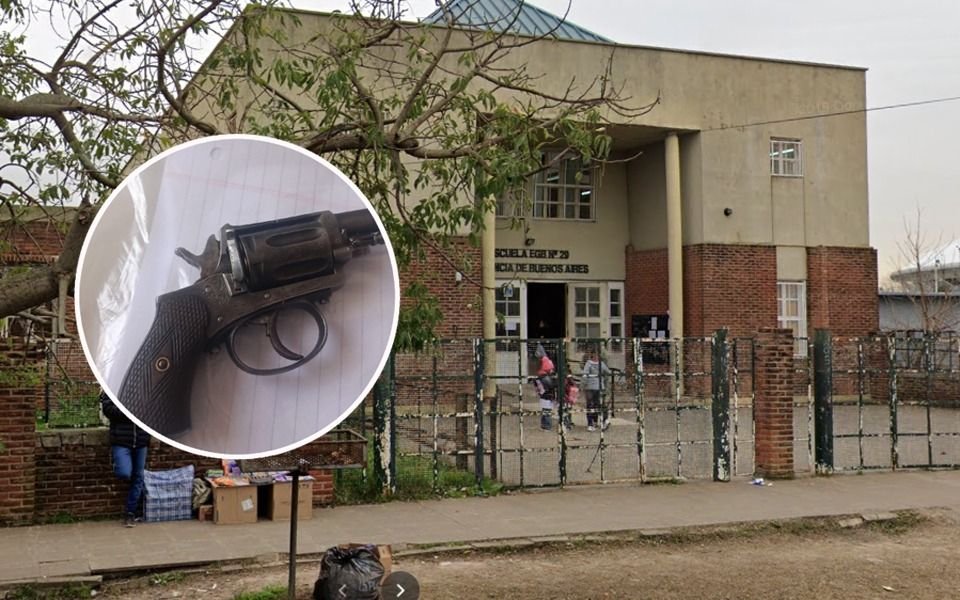 Terror en una escuela de Tolosa por un alumno armado con un revólver